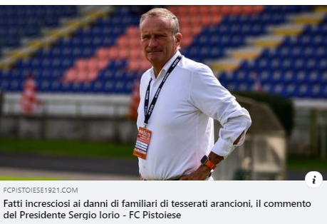 Sasso Marconi - Pistoiese 2-1 del 28-10-2024. Videocommento di Gianni Zei